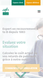 Mobile Screenshot of comptoir-fiduciaire.fr